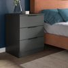Nachttisch Set Swan in grau 45 x 60 cm Bild 5