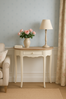 Livin Hill Konsolentisch Rimini Creme, hellbraune Spitze RI033 Bild 3