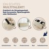 CASARIA® Faltbare Sitztruhe mit Stauraum Leinenoptik Beige XL Bild 5