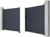 Vente-unique - NAZARIO Eingangstor Metall Grau - B 4,6 cm x H 176 cm x L 300 cm Bild 4