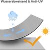 Casaria Hollywoodschaukel wetterfest, 200 kg belastbar, Stahlgestell grau, 140 x 112 x 150 cm Bild 4