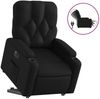vidaXL Relaxsessel mit Aufstehhilfe Elektrisch Schwarz Kunstleder 3204786 Bild 2