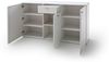 Sideboard 'AMORA' weiß matt tiefzieh Kommode 165 cm Bild 3