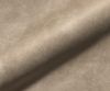 Esszimmerstuhl Abelia-Flex mit Armlehnen Mikrofaser Beige Vintage Kreuzgestell breit Edelstahl Bild 3