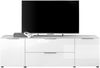 Lowboard >Sean< in Weiß, - 180x55x40 cm ( BxHxT) Bild 5