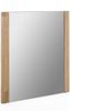 Wandspiegel >Leduc I< in Wildeiche aus Massivholz, Spiegelglas - 66x65x4 (BxHxT) Bild 3