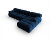 Micadoni Modulares Ecksofa Bellis 4-Sitzer Rechts Samt Bluvel Königsblau Bild 3