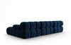 Micadoni Modulares Ecksofa Bellis 4-Sitzer Rechts Samt Bluvel Königsblau Bild 4