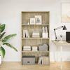 vidaXL Bücherregal Sonoma-Eiche 80x30x152 cm Holzwerkstoff 857942 Bild 3