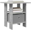 vidaXL Nachttisch Beton Grau 41 x 40 x 45 cm Holzwerkstoff 8000426 Bild 3