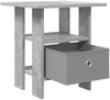 vidaXL Nachttisch Beton Grau 41 x 40 x 45 cm Holzwerkstoff 8000426 Bild 5