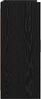 vidaXL Sideboard Schwarze Eiche 98,5 x 33 x 80 cm Holzwerkstoff 8011124 Bild 5