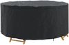 vidaXL Möbelbezug Schwarz 200 x 200 x 71 cm 420D Oxford Stoff 4106012 Bild 3
