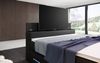 Boxspringbett Merkur mit TV Lift und RGB 160x200 Schwarz H2 (bis 70kg) Bild 4