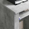 vidaXL Tisch mit Rädern Beton Grau 91 x 50 x 77 cm Holzwerkstoff 869533 Bild 4