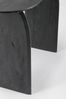 Konsole Reymont aus Mangoholz, modern, schwarz, 110 cm, charaktervolle Maserung Bild 4
