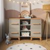 Wickelkommode Malia Cashmere/Artisan 133 x 98 cm XL mit 4 Schubladen Vitalispa Bild 5