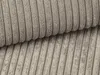 Vente-unique - AMELIA Pouf SamtStoff Schokoladenbraun - B 69 cm x H 42 cm x L 102 cm Bild 3