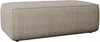 Vente-unique - AMELIA Pouf SamtStoff Schokoladenbraun - B 69 cm x H 42 cm x L 102 cm Bild 2
