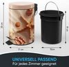 Sanilo Kosmetikeimer mit Motiv, viele schöne Bad Mülleimer zur Auswahl, 3 Liter, Abfalleimer mit Absenkautomatik & Innenbehälter Bild 3