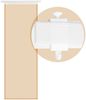 Transparenter Flächenvorhang Voile 60x245 cm wahlweise mit und ohne Technik, schlichte und stilvolle Fensterdekoration in vielen verschiedenen Farben erhältlich (beige - nude / mit Technik) Bild 2