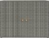 vidaXL Gartenschrank Grau 100x55,5x80 cm Poly Rattan 319869 Bild 4