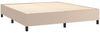 vidaXL Boxspringbettgestell Cappuccino-Braun 160x200 cm Kunstleder 3121058 Bild 4