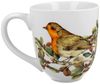 DUO ANIMALS XXL Becher 1000 ml ROBIN New Bone China Porzellan Bild 3