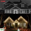 Gartenpirat LED-Lichterkette Eisregen LED-Beleuchtung Weihnachtsdeko für außen mit Timerfunktion, 4,2 m Bild 4