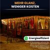Gartenpirat LED-Lichterkette Eisregen LED-Beleuchtung Weihnachtsdeko für außen mit Timerfunktion, 4,2 m Bild 3