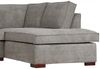 Ecksofa Thomas Cord, rechts Hellgrau Bild 5
