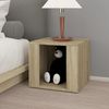 vidaXL Nachttisch Sonoma-Eiche 41x40x36 cm Holzwerkstoff 816547 Bild 3