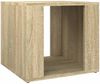 vidaXL Nachttisch Sonoma-Eiche 41x40x36 cm Holzwerkstoff 816547 Bild 2