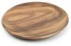 Levandeo® Dekoschale, Holzteller Akazie rund 15cm Holz-Schale Obstteller Deko Bild 4