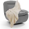 FLEXISPOT Sessel Schaukelsessel gemütlicher TV-Sessel, Relaxsessel (Schlafsessel mit USB, Drehsessel mit Rocking, Ruhesessel für Senioren & Stillenden), Versteckter Stauraum, 105° - 145° verstellbar, 159 KG belastbar Bild 5