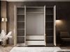 Lookway Kleiderschrank AUREL 4D KASCHMIR Drehtürenschrank mit Spiegel Bild 4