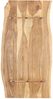vidaXL Tischplatte Massivholz Akazie 118x(50-60)x2,5 cm 286333 Bild 2