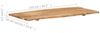vidaXL Tischplatte Massivholz Akazie 118x(50-60)x2,5 cm 286333 Bild 4
