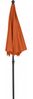 City Mittelstockschirm anthrazit/terracotta Ø 180cm Bild 5