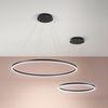 FABAS LUCE No. 3508-40-101 LED Pendelleuchte Giotto schwarz 60 cm dimmbar Bild 2