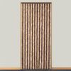 Moritz Flauschvorhang aus Chenille 100 x 230 cm braun beige Türvorhang als Fliegenschutz Insektenschutz für Camping Wohnwagen Bild 2