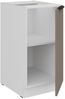 Küchen Unterschrank 40 cm Küche ARIA Sandgrau ultra matt + Weiss matt, hochwertige Fronten mit Anti Fingerprint Beschichtung Küchenzeile Küchenblock Bild 3