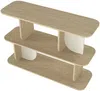 Vente-unique - NELERIA Regal Holz, Platte BeigeBeige - B 40 cm x H 81,3 cm x L 120 cm Bild 5