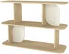 Vente-unique - NELERIA Regal Holz, Platte BeigeBeige - B 40 cm x H 81,3 cm x L 120 cm Bild 3