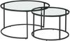Couchtisch 2er Set Kokkola Klarglas [en. casa] Bild 5