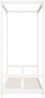 vidaXL Kinderbett Weiß 80x200 cm Massivholz Kiefer 834520 Bild 5