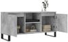 TV-Lowboard, TV-Schrank Betongrau 104x35x50 cm Holzwerkstoff Bild 4