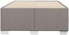 vidaXL Bettgestell ohne Matratze Taupe 120x200 cm Stoff 3284468 Bild 4