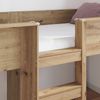 vidaXL Etagenbett für Kinder Artisan-Eiche 80 x 200 cm Holzwerkstoff 3410490 Bild 3