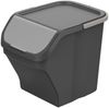 Gardissimo STACK Abfalleimer 25 Liter Mülleimer Mülltrenner Sortierer Bild 3